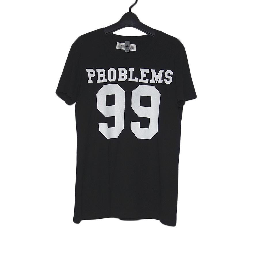 PROBLEMS 99 レディース 両面 プリントTシャツ 新品 デッドストック 黒 XL
