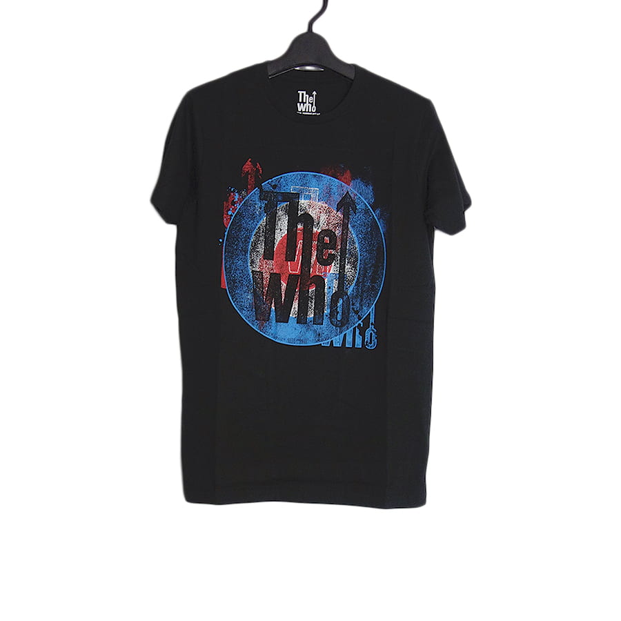 新品 ザ・フー バンド プリントTシャツ The Who 黒 S