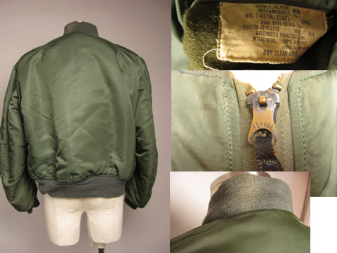 【1960sビンテージ】MA-1 MEDIUM 米軍実物 1961年契約品