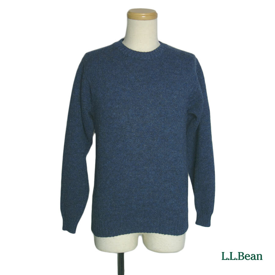 80's スコットランド製 ウールセーター L.L.Bean