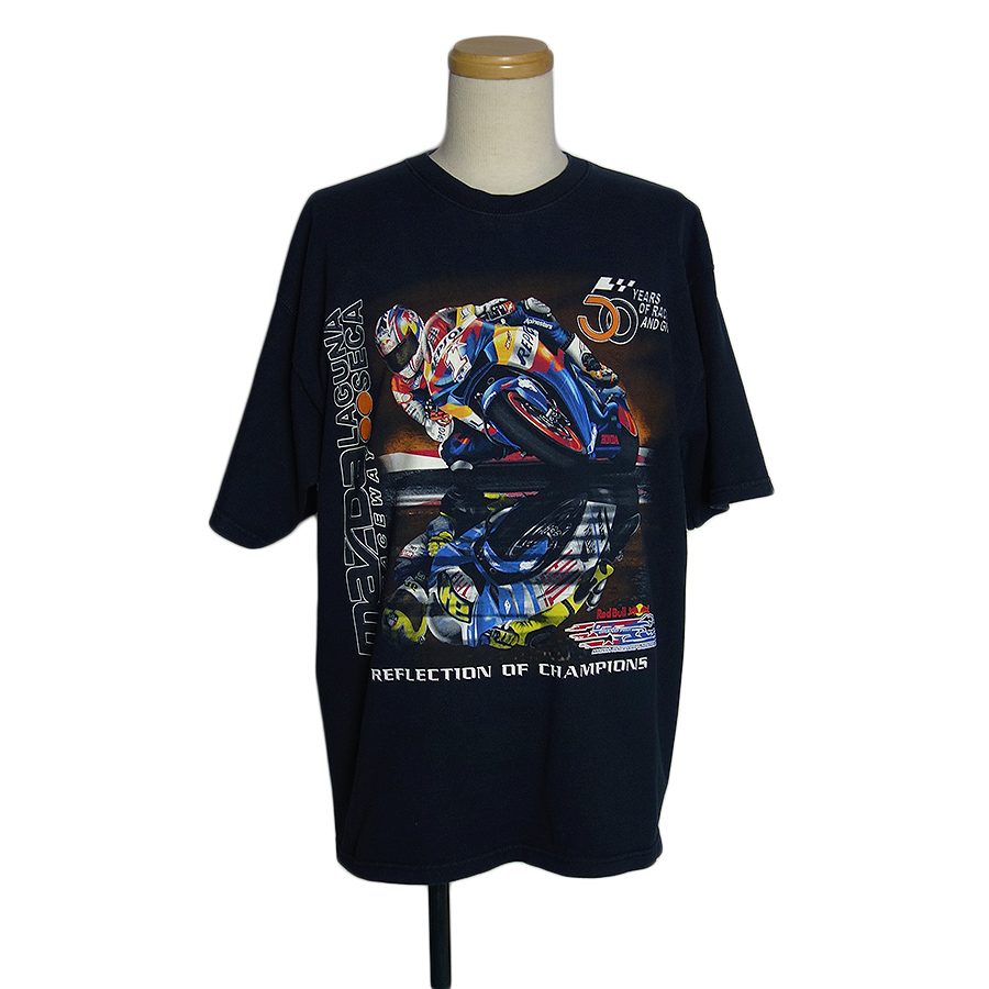 Red Bull U.S. GRAND PRIX プリントTシャツ レーシングバイク