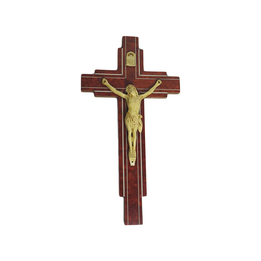 アンティーク キリスト 十字架 壁掛け INRI クロス