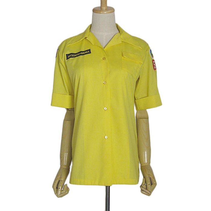 黄色 ボーイスカウトシャツ ビンテージ