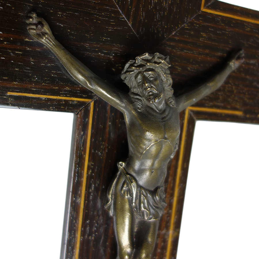 アンティーク キリスト 十字架 壁掛け INRI クロス