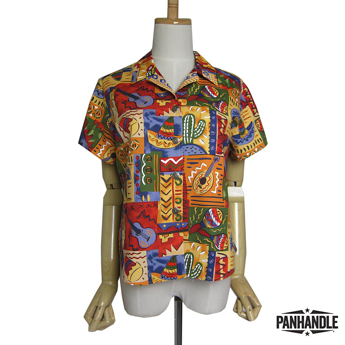 Panhandle Slim ウエスタンプリントシャツ 半袖 メキシカンプリント