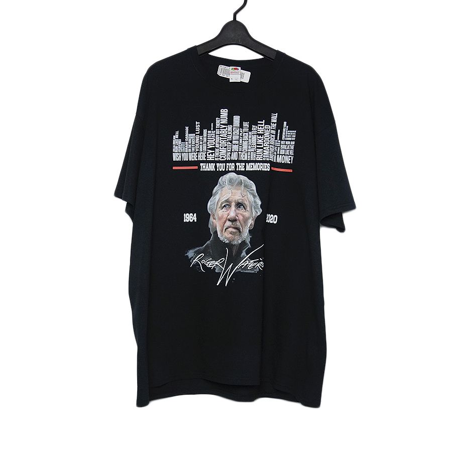 Roger Waters プリントTシャツ 新品 デッドストック 黒 XL
