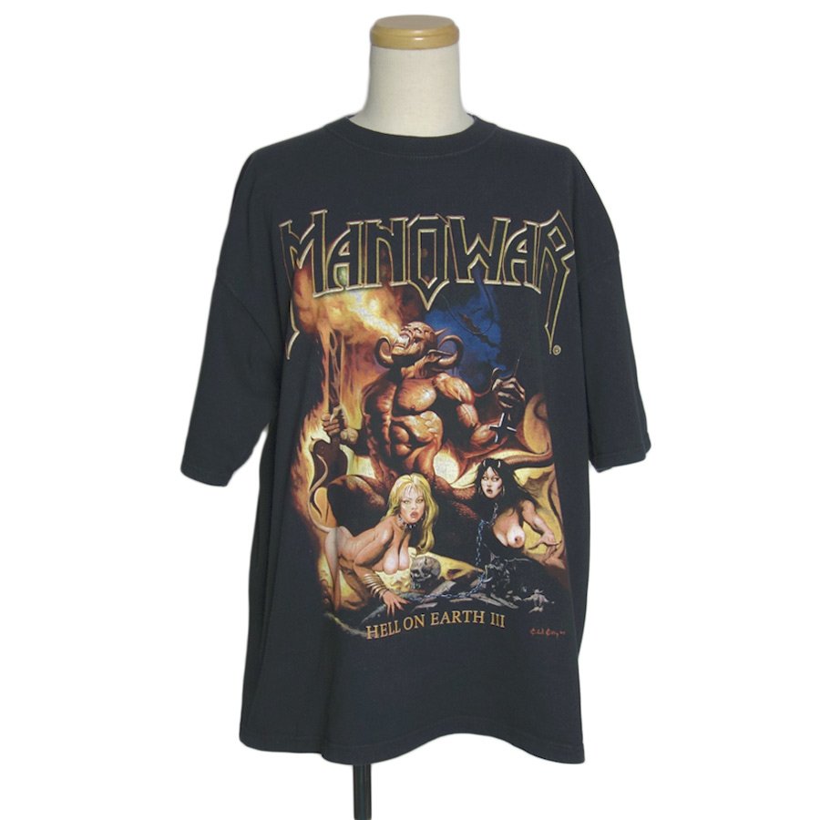 ロックTシャツ MANOWAR｜古着通販ショップ【異国屋】