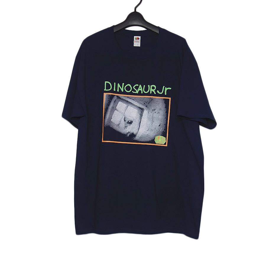 宇宙人 プリントTシャツ 新品 デッドストック DINOSAUR Jr 紺 L