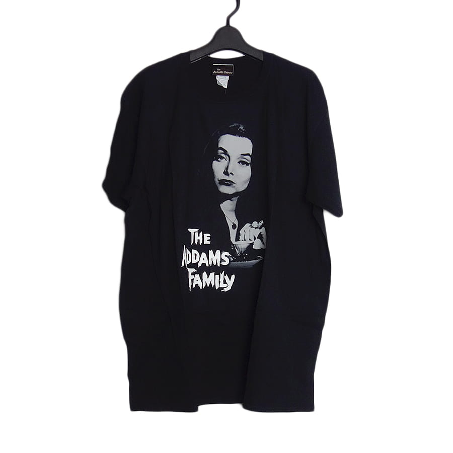 アダムスファミリー プリントTシャツ 新品 THE ADDAMS FAMILY 黒 2XL