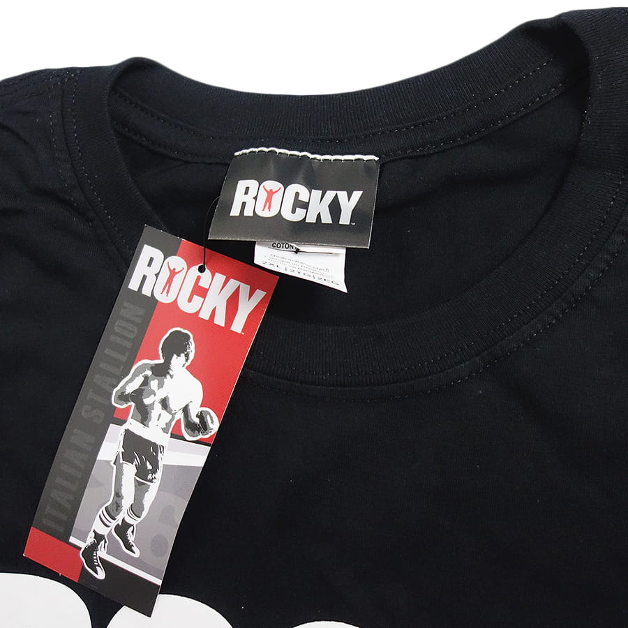 新品 ロッキー 映画 プリントTシャツ ROCKY 黒 2XL｜古着通販ショップ
