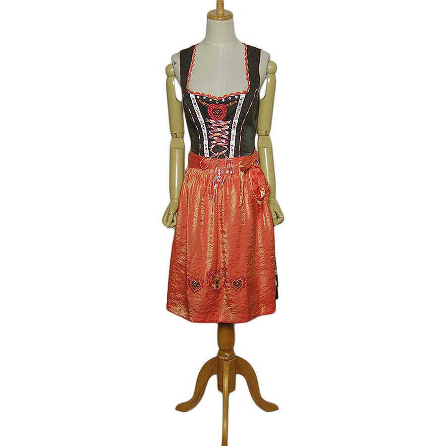 前掛け付き チロルワンピース Spieth&Wensky ディアンドル