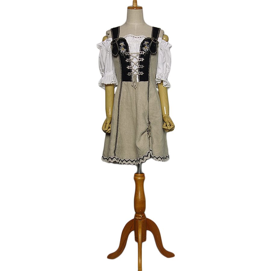 オフショルダー チロルワンピース LANDHAUS ディアンドル