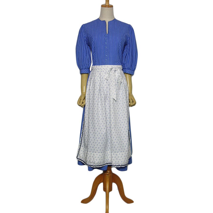 前掛け付き 半袖 チロルワンピース Alphorn ディアンドル