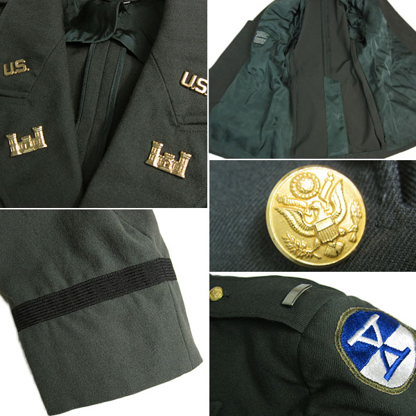 50年代 U.S.ARMY 米軍 ヴィンテージ AG44 ドレスジャケット
