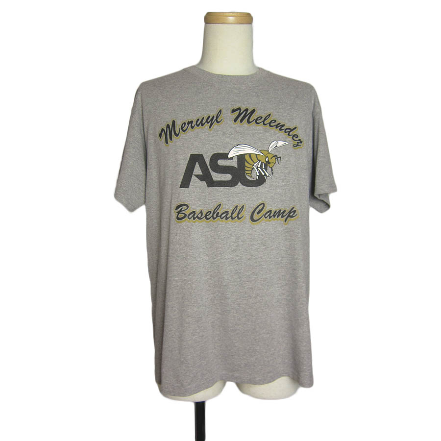 プリントTシャツ Alabama State University カレッジ 蜂 ベースボール