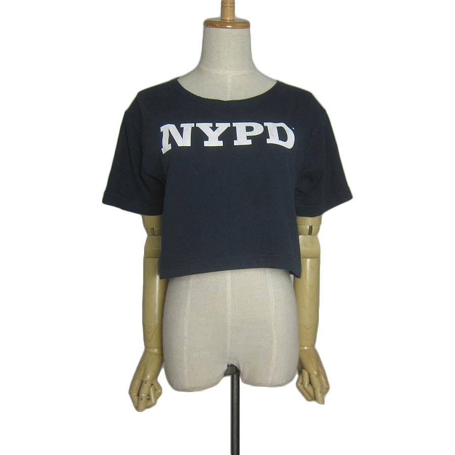 ニューヨーク警察 ショート丈  リメイク Tシャツ