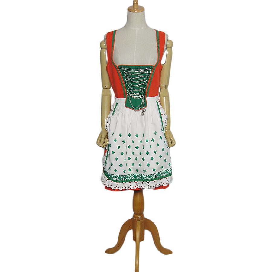 前掛け付き チロルワンピース TIROLER Dirndl ディアンドル