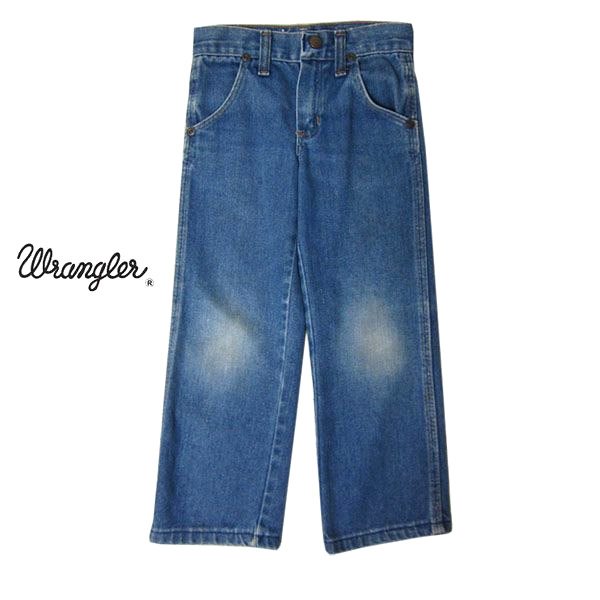 Wrangler キッズ ジーンズ デニムパンツ USA ラングラー 子供服 80's
