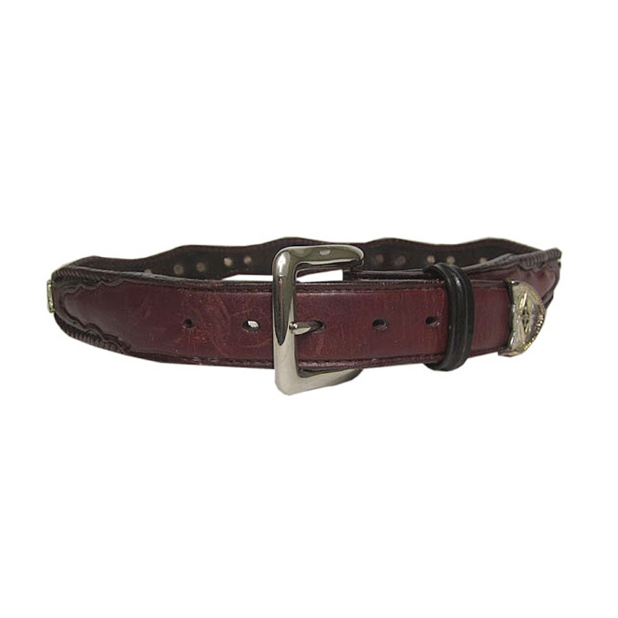 vintage western design leather ベルト コンチョ | tikiri.com