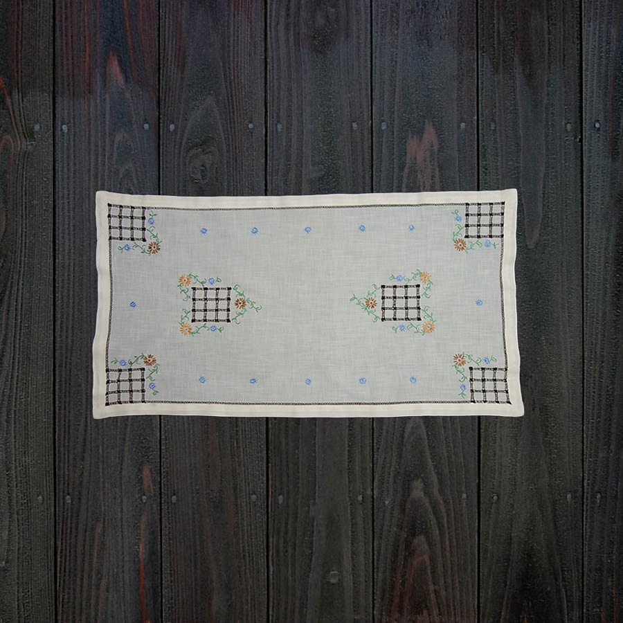 刺繍 テーブルクロス EURO