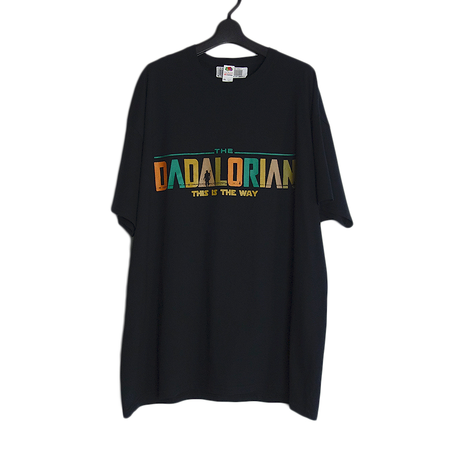 THE DADALORIAN プリントTシャツ 新品 デッドストック 黒 2XL