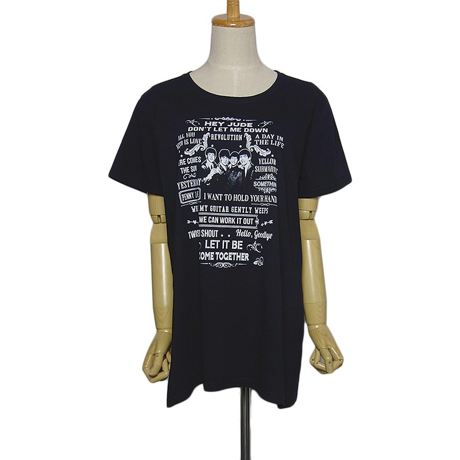 The Beatles レディース プリントTシャツ