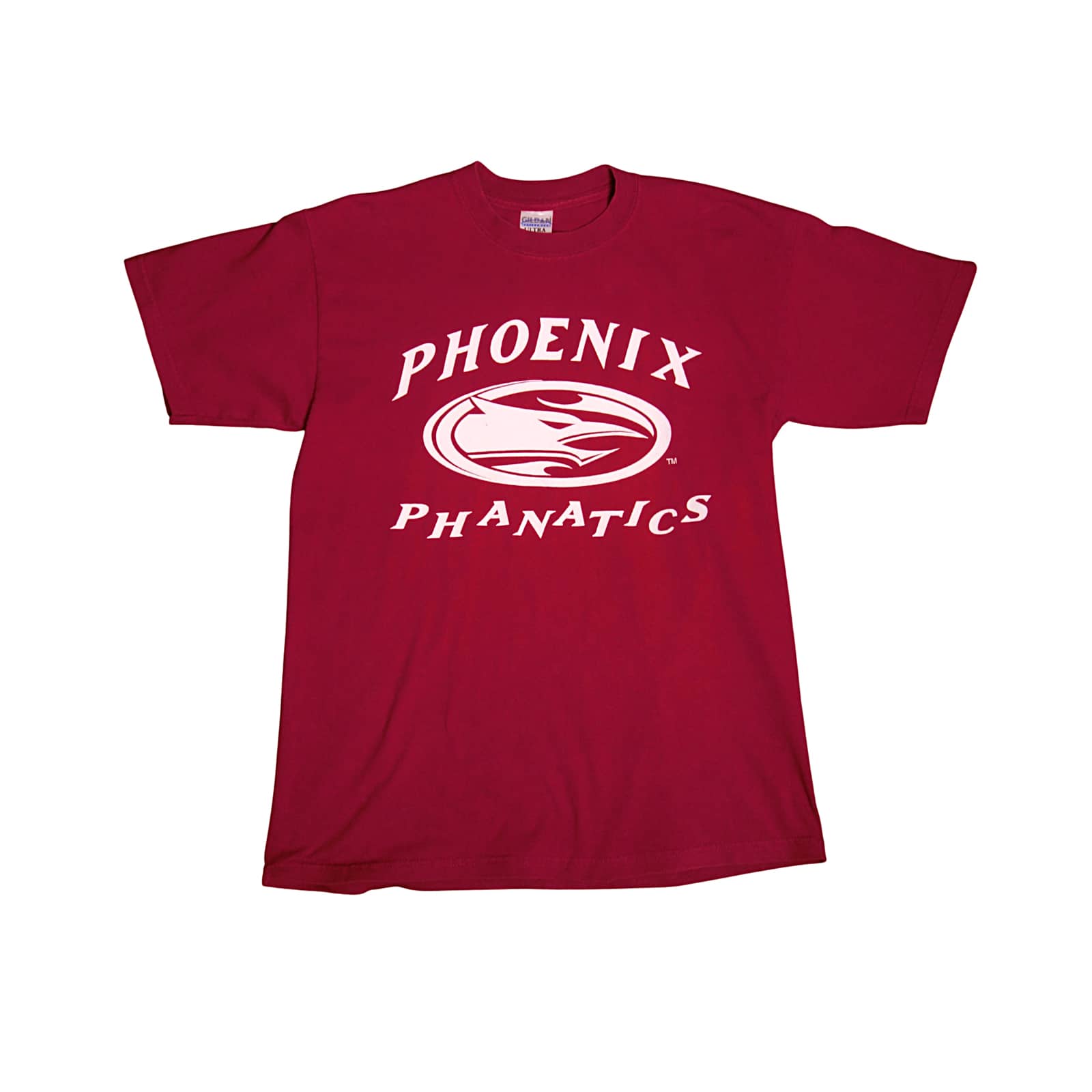 プリントTシャツ GILDAN  えんじ色系 PHOENIX PHANATICS