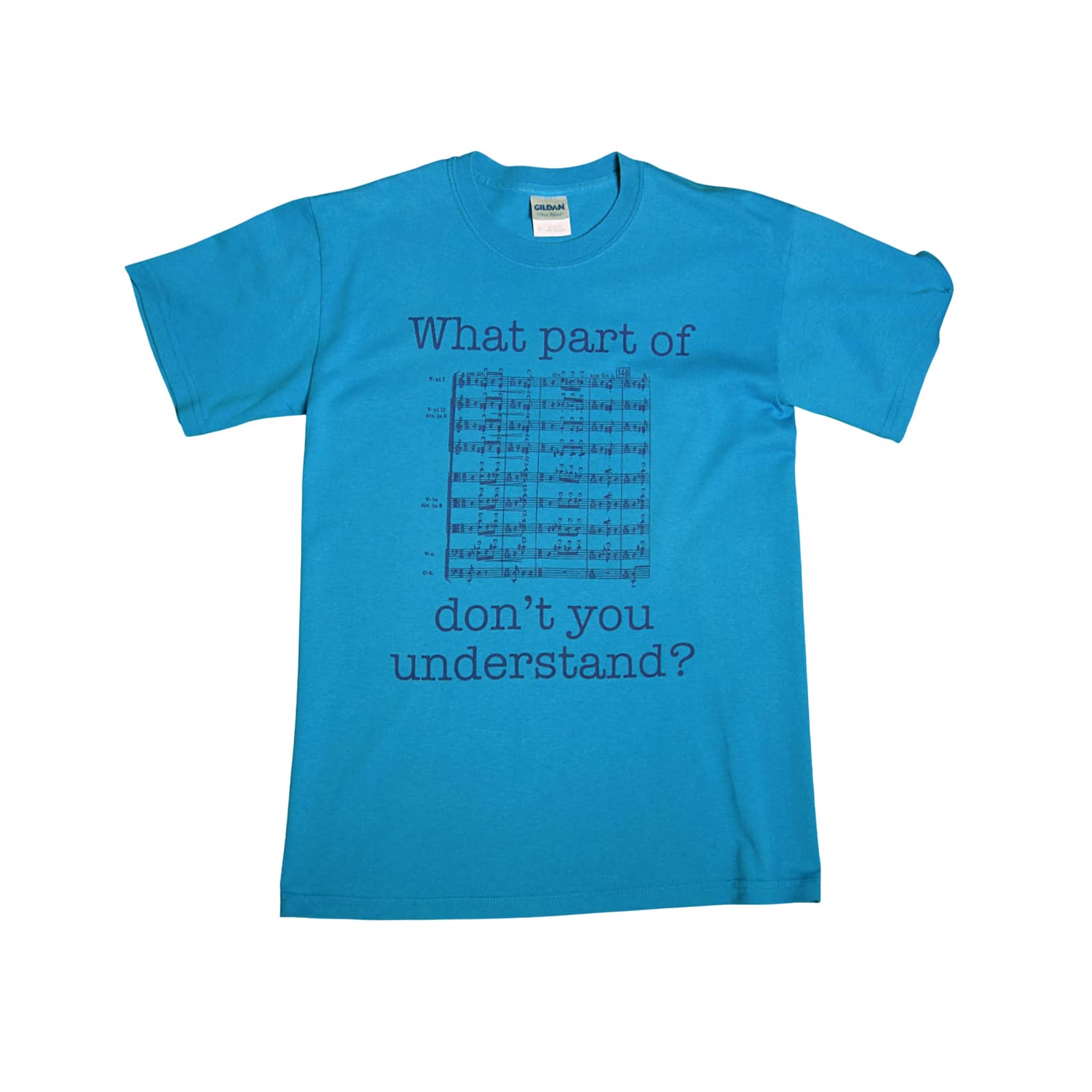 プリントTシャツ GILDAN　音符 スクール・オーケストラ