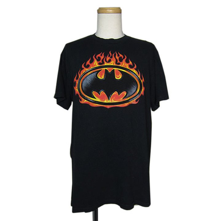 バットマン Batman プリントTシャツ 黒 アメコミ 蝙蝠 キャラクター