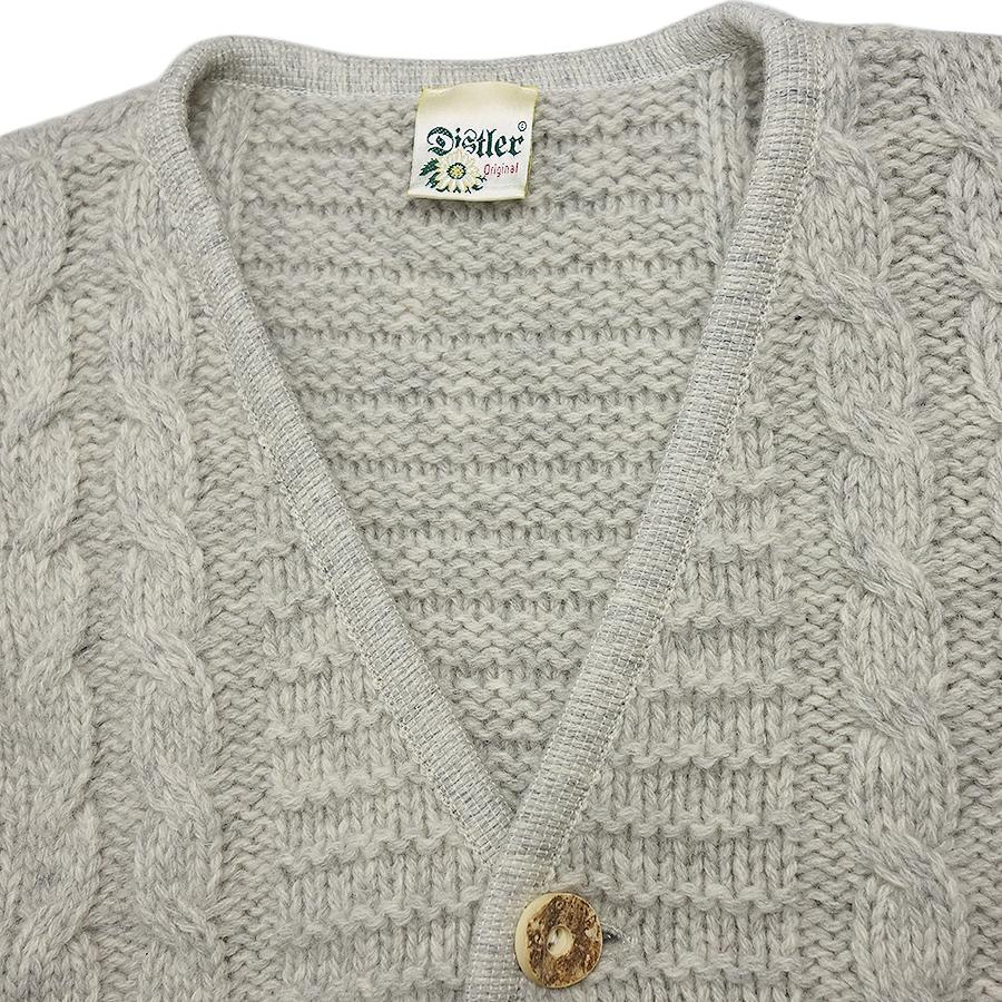 Distler チロリアン ウールニットジャケット チロル セーター