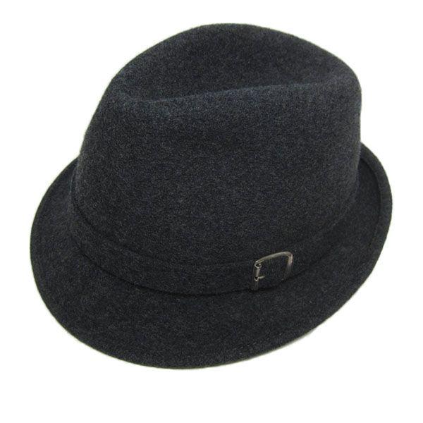 ヨーロッパ 中折れ帽子 faustmann 53.5cm ビンテージ